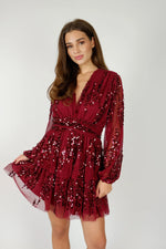 Robe Noël sequin