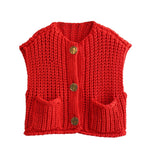 Gilet en maille Anaelle